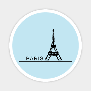 Paris T-Shirt Magnet